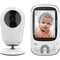 Boifun Video-Babyphone 3,2 Zoll Baby Monitor Babyphone mit Kamera 720p, Zwei-Wege-Audio VOX-Modus Nachtsicht, emperaturüberwachung Schlaflied Wecker, Babyfon mit Kamera ideal für Eltern