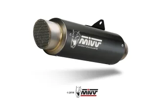 Sportauspuff MIVV GP PRO Edelstahl Black Honda X-ADV 750 Typ:RC95/RH10 Bj. 2017-2023 EURO4/EURO5 ABE