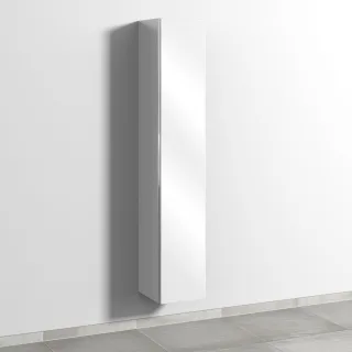Sanipa 3way Hochschrank mit 1 Tür, Weiß-Glanz BS10778