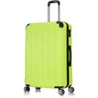 Flexot Hartschalen-Trolley F-2045 Kofferset, 360° Rollen, robuster Reisekoffer, Bordcase, 4 Rollen, Robuster und moderner Koffer mit vier 360° Rollen und Zahlenschloss