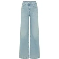 BOSS ORANGE Weite Jeans MARLENE HR 12.0 Premium Damenmode mit hohem Bund, Wide Leg