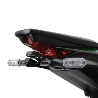 R&amp;G Kennzeichenhalter Heckumbau Kawasaki Z 1100 /SE Bj. 2026 eintragungsfrei inkl. LED plug&amp;play