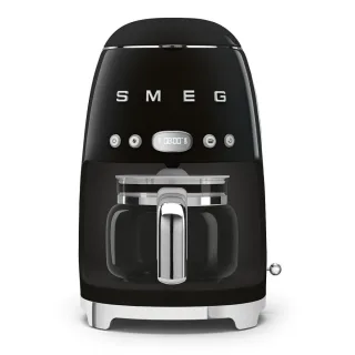 SMEG Kaffeemaschine DCF02BLEU Schwarz 50's Retro-Style