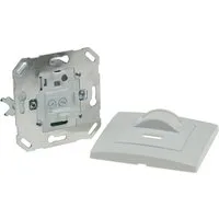 ChiliTec Bewegungsmelder Unterputz PIR-Bewegungsmelder 160° LED geeignet, 2-Draht Technik, weiß