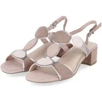 MARCO TOZZI Marco Tozzi 2-28230-42-478 Damen Textil & Synthetik beige Sandalette