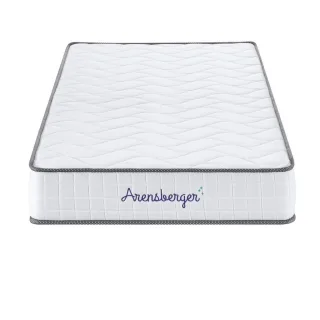 Arensberger Taschenfederkern, Weiß, Textil, H2 + H3, 90x200 cm, Schlafzimmer, Matratzen Shop, Matratzen, Taschenfederkernmatratzen