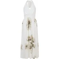 CLOUD 5IVE A-Linien-Kleid CLOUD 5IVE Neckholder Maxi Dress (1-tlg)