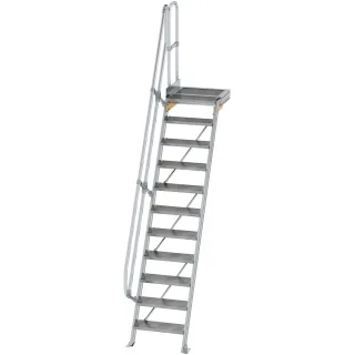 Munk Treppe mit Plattform 60° Stufenbreite 600 mm - 600371