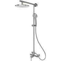 Schulte Duschsystem mit Einhebelmischer, Höhe 155.4 cm