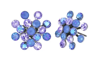 Fireball - Ohrstecker - Magic Fireball blau/lila