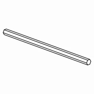 KWC 6kant Spindel Ms Sw7 L130, roh zu UP-Absperrventil,602363 602363
