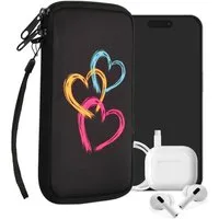 kwmobile Handytasche Handytasche für Smartphones XL - 6,7/6,8" (1-tlg), Neopren Handy Tasche Hülle Cover Case Schutzhülle