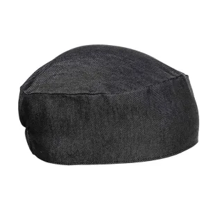 Premier - Kochmütze (Jeans-Schwarz)