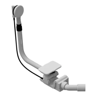 Kaldewei Ablaufgarnitur Asymmetric Duo 68777204000 weiss