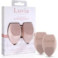 Luvia Cosmetics Make-up Schwamm DIAMOND SPONGE CANDY, Set, 2 tlg., feinporige Oberfläche für natürliches Hautbild