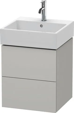 Duravit L-Cube Waschtischunterbau wandhängend Betongrau Matt 484x459x544 mm - LC627400707 LC627400707