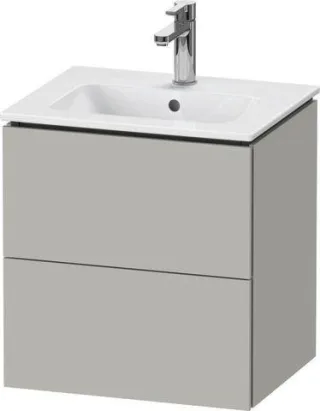 Duravit L-Cube Waschtischunterbau wandhängend Betongrau Matt 520x421x550 mm - LC621800707 LC621800707