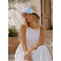 Ella Jonte Sonnenhut Bucket Hat - Trendiger Wendehut mit Grafikmuster & Sonnenschutz