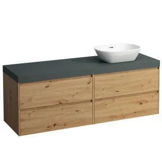 Laufen Waschtischunterschrank und Waschtisch-Platte LANI 495x1570x580 H4055931122671