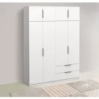 Demeyere GROUP Kleiderschrank Ghost Breite ca. 157cm,Höhe ca. 200cm,viel Stauraum,mit Innenaustattung