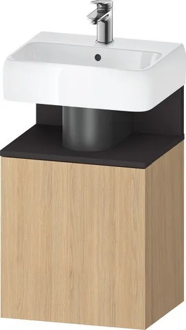 Duravit Qatego Waschtischunterbau wandhängend Natur Eiche Matt 440x350x645 mm - QA4076R80300000 QA4076R80300000
