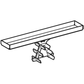 Geberit Geberit Abdeckung für Duschrinne CleanLine befliesbar, 243901001 243901001