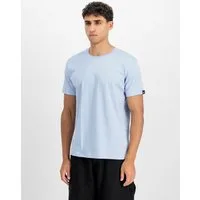 Alpha Industries Rundhalsshirt BASIC T SMALL LOGO Baumwolle, regular fit