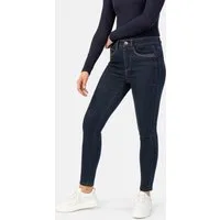 STOOKER WOMEN 5-Pocket-Jeans Rio Denim Season Skinny Fit Jeans Skinny Fit Casual Clean Wash Denim Jeans Magic Shape Effekt für Damen