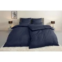 OTTO home Bettwäsche Mila in 135x200, 155x220 oder 200x200 cm, Mako-Satin, 2 teilig, Mako-Satin, Bettwäsche aus Baumwolle, unifarbene Bettwäsche