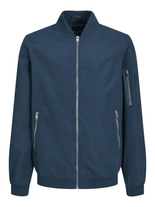 JACK&JONES - JJERUSH BOMBER NOOS JNR Ensign Blue - Gr. - 176