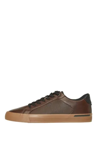 s.Oliver Red Label - Sneaker in Leder-Optik braun - Gr. - 41