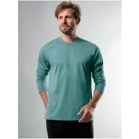 Trigema T-Shirt TRIGEMA Langarmshirt aus 100% Baumwolle (1-tlg)
