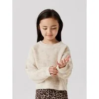 Name It Strickpullover NKFHOLLY LS BOXY SHORT KNIT NOOS