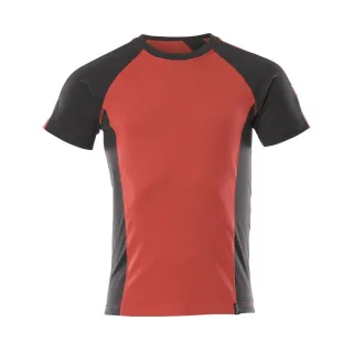 MASCOT Potsdam T-Shirt Rot / Schwarz L - 50567-959-0209-L