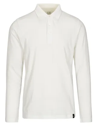 COMMANDER Finest Clothing - 3-Knopf Poloshirt 1/1 Arm offwhite - Gr. - 3XL