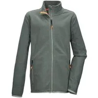 Killtec Fleecejacke KOS 162 (mit Stehkragen) naturgrün Jungen
