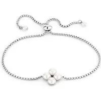 Tamaris Armband The Flower Pearl Edelstahl