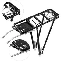 Youyijia Sitzgruppe Fahrrad Gepäckträger hinten, Alu Fahrradständer, Gepäckträger