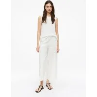 s.Oliver Culotte Hose Baumwollculotte mit Lochstickerei