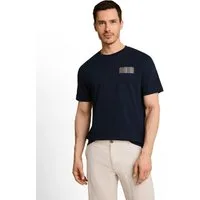 TOM TAILOR Kurzarmshirt Sommershirt mit Print und Stickerei
