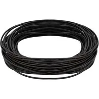 vidaXL Lederband Leder Schnur Dunkelbraun Ø1 mm x 10 m Leder (1-tlg)