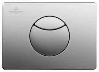 Villeroy & Boch WC-Betätigungsplatte ViConnect 169x64x223mm 2-Mengen-Spülung Edelstahl 922485LC