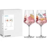 Ritzenhoff Aperitifglas Tierisch Glücklich, Kristallglas