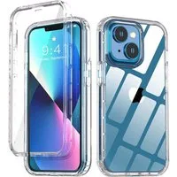 Wisam Smartphone-Hülle iPhone 13 Mini Full Cover Silikon 5,4" TPU 360° Schutzhülle 13,76 (5,4 Zoll)