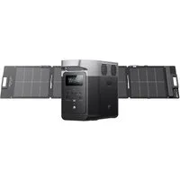 Ecoflow EcoFlow DELTA 2 Tragbare Powerstation mit 110W / 220W Solar Panel Powerstation EcoFlow DELTA 2 Tragbare Generator mit 110W Solar Panel EcoFlow DELTA 2 Tragbare Generator mit 220W Solar Panel 320000 mAh (220 V), Für die Stromversorgung, für Ca