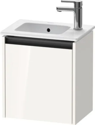 Duravit Ketho.2 Waschtischunterbau wandhängend Weiß Hochglanz 410x292x440 mm - K25060L22220000 K25060L22220000