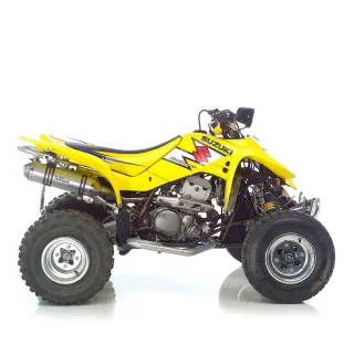 Sport Auspuff Aluminium LeoVince LV-X für Suzuki LT-Z / LTZ 400 Quadsport Bj. 2003-2008 mit ABE