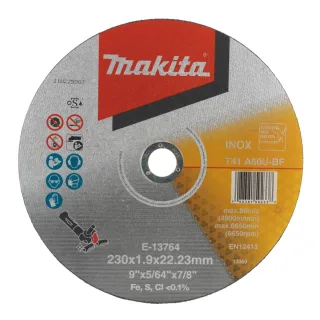 Makita Trennscheibe 230 mm 230 x 22,23 mm, A60U, Metall - E-13764