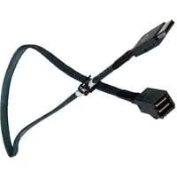 NVMe-Kabel OLX4-8643-061, SFF-8643 > OCulink schwarz, 60cm