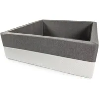 Ajababy Bällebad-Bälle Bällebad XXL Luxus Bällebad Bällepool 120x120x40 OHNE Bälle